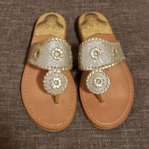 Jack Rogers Sparkle Casual Flat Sandal